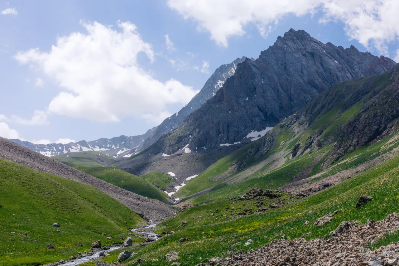 Испытание огнем: путешествие на озеро Эшенкул в Кыргызстане