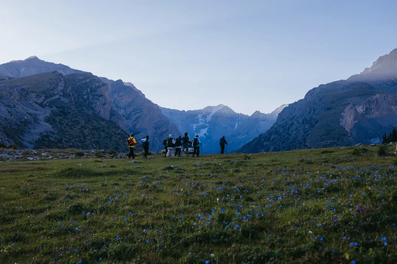 Испытание огнем: путешествие на озеро Эшенкул в Кыргызстане