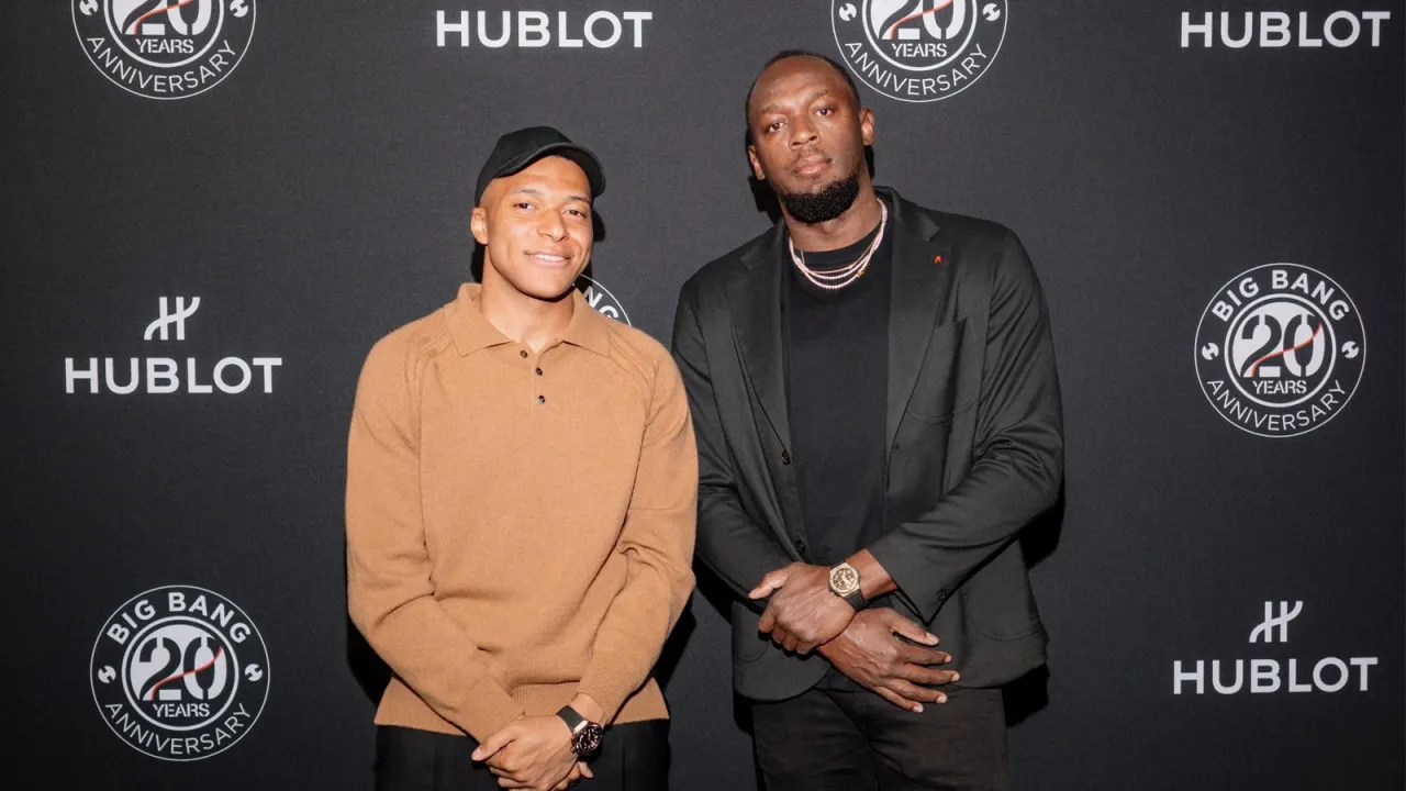 Усэйн Болт пен Килиан Мбаппе | Hublot