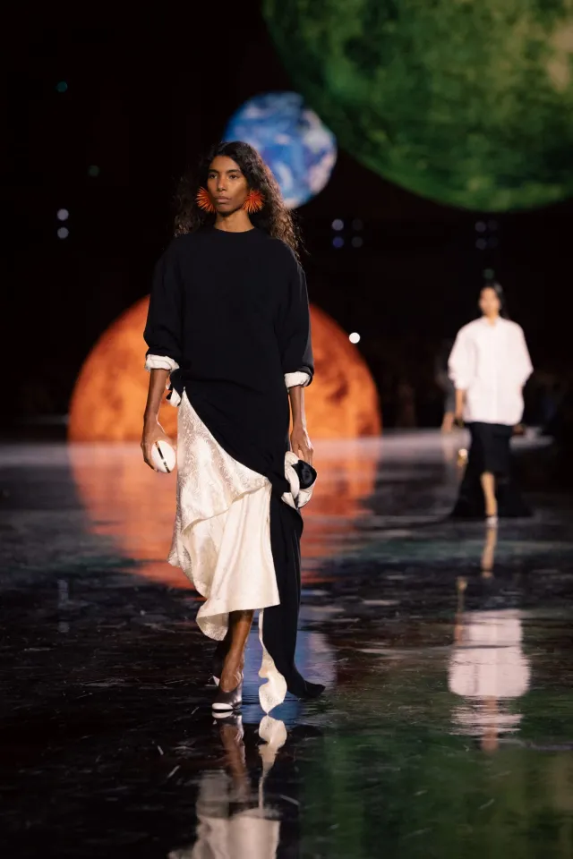 Матье Блази представил свою первую женскую коллекцию для Chanel