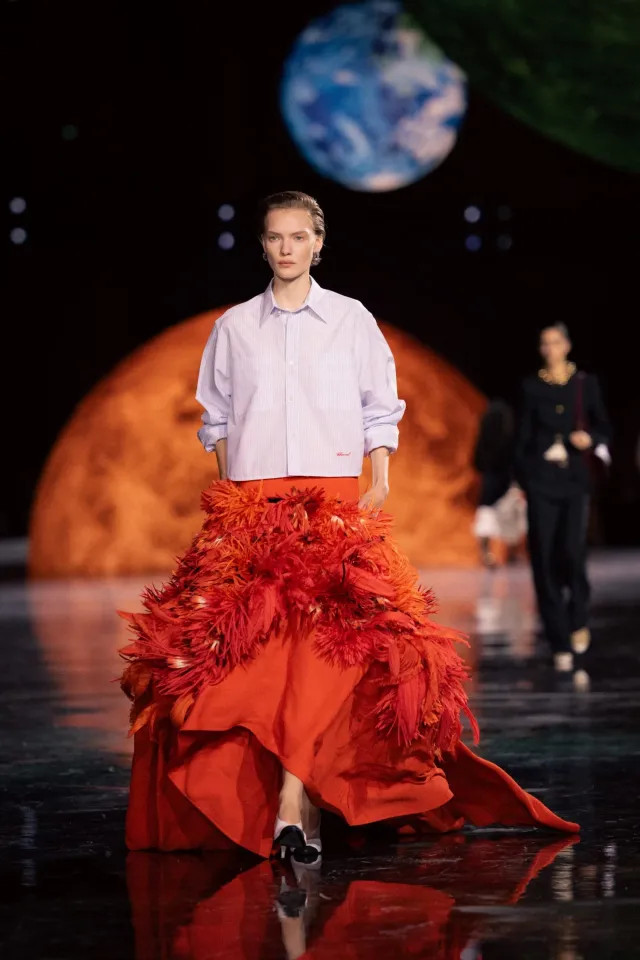 Матье Блази представил свою первую женскую коллекцию для Chanel