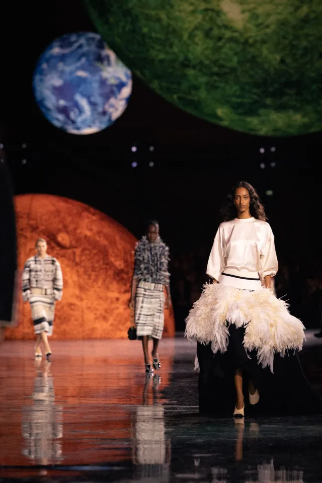 Матье Блази представил свою первую женскую коллекцию для Chanel