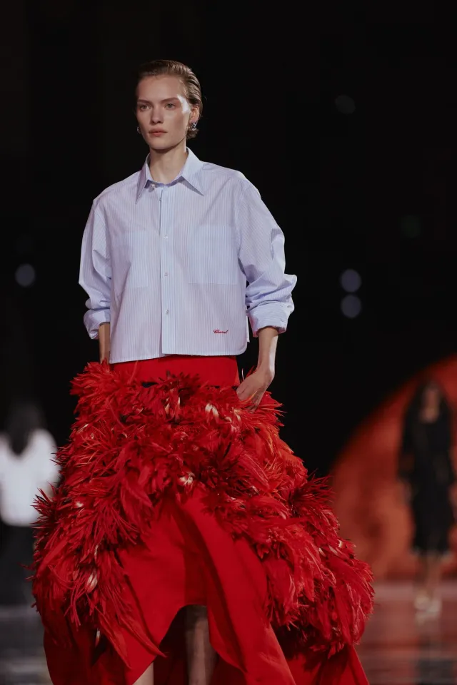 Матье Блази представил свою первую женскую коллекцию для Chanel