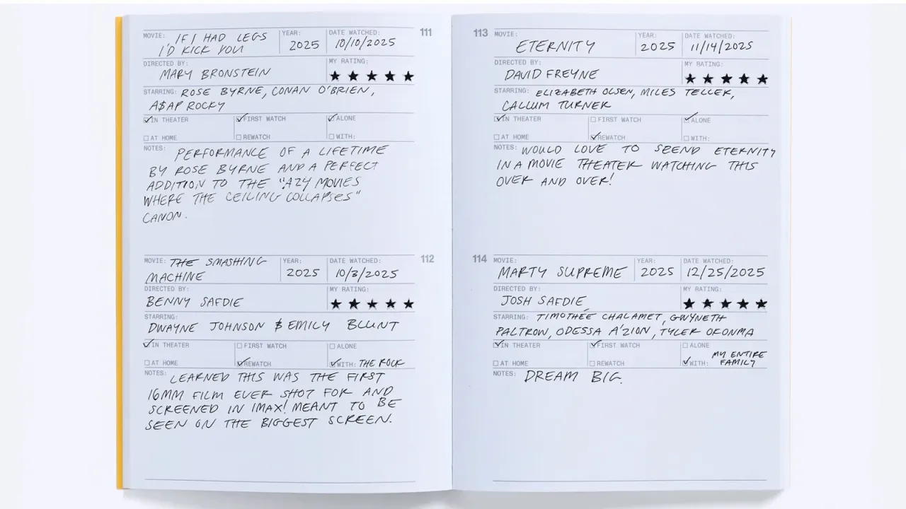 Movie Log | shop.a24films.com