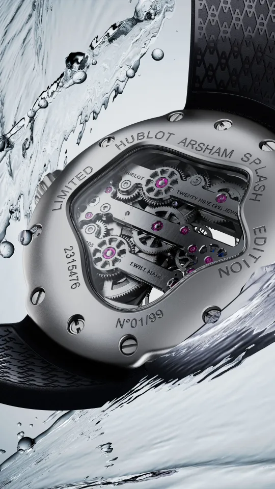 Коллаборация Hublot с художником Дэниелом Аршамом