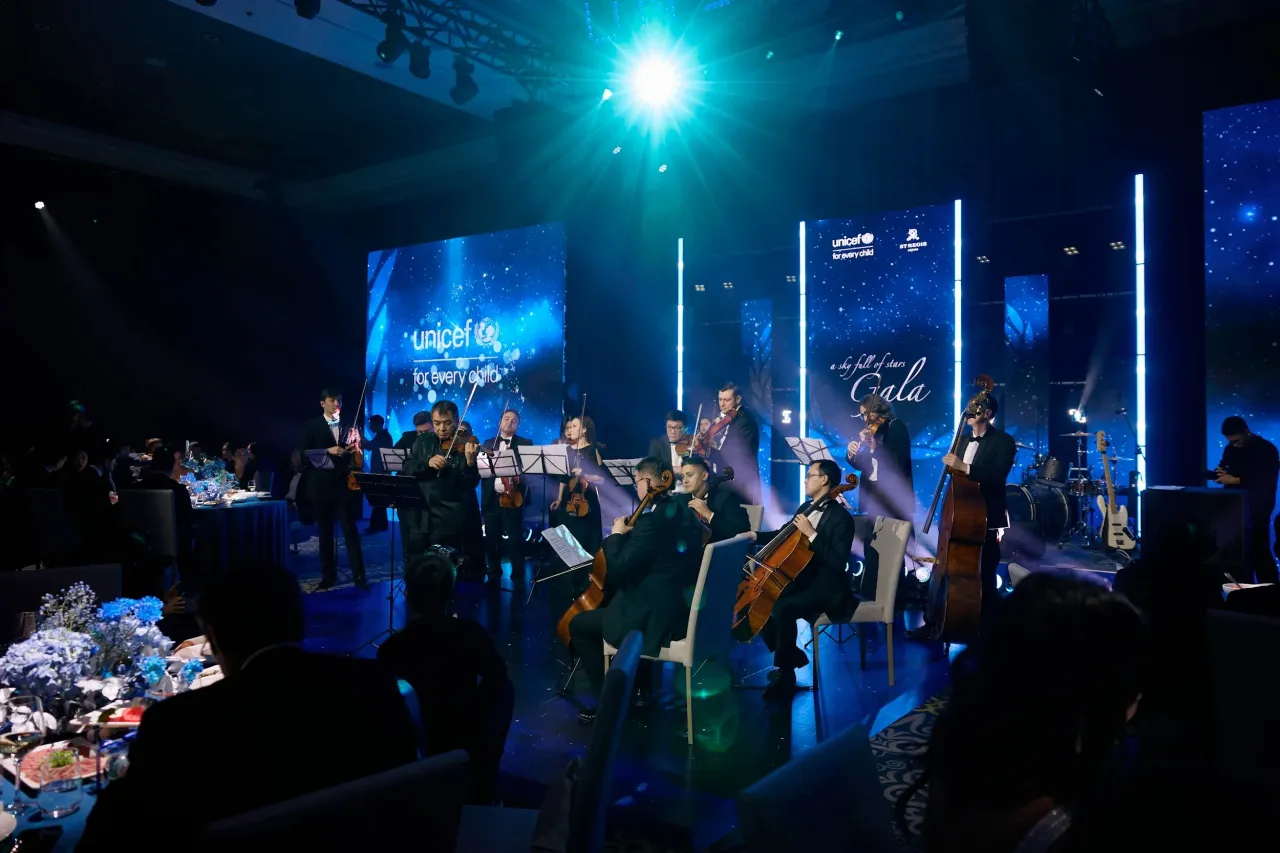 Вечер в поддержку будущего: гала-ужин от ЮНИСЕФ