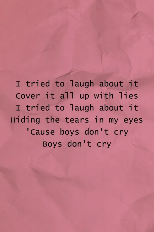 The Cure «Boys Don't Cry», 1979