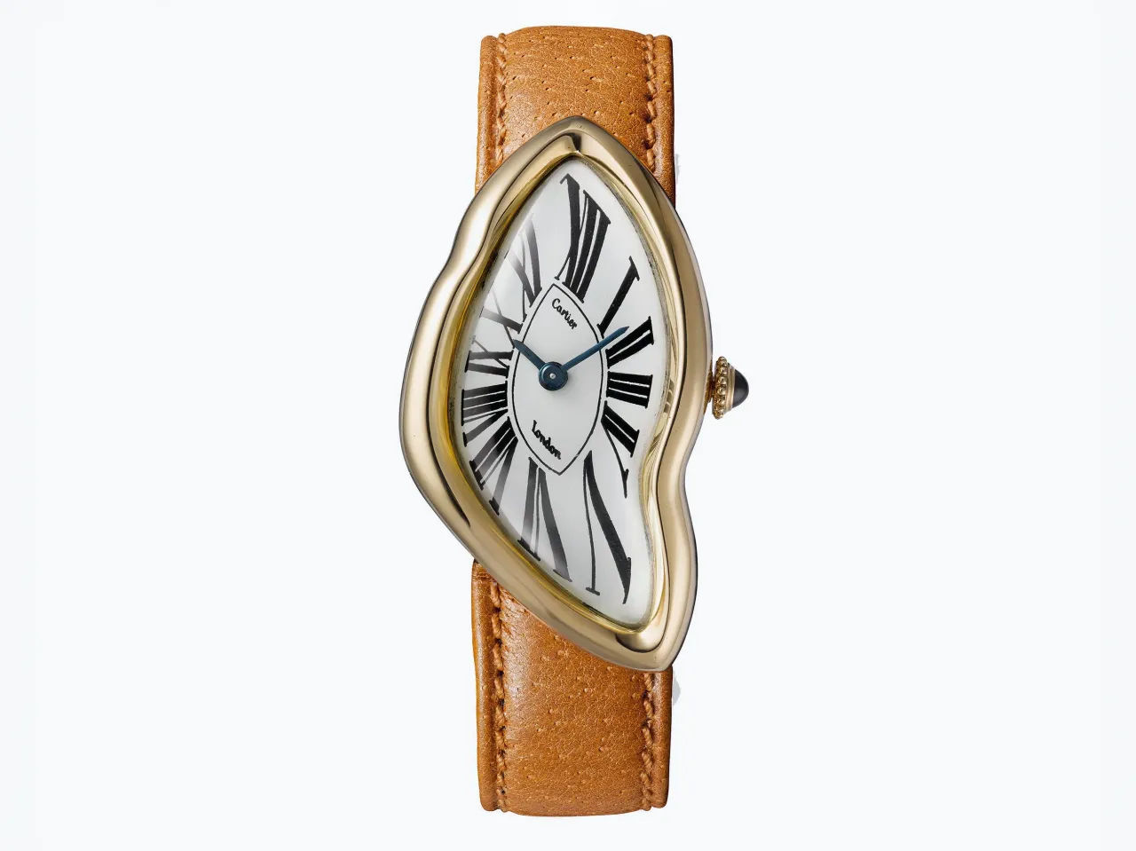 Часы Crash , Cartier, Лондон, 1967 год. Фотограф: Винсент Вулверик для коллекции Cartier.