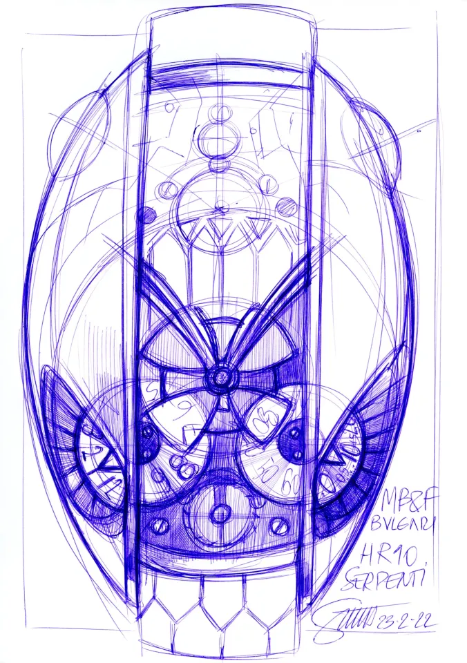 BVLGARI x MB&F: новая эра часов Serpenti