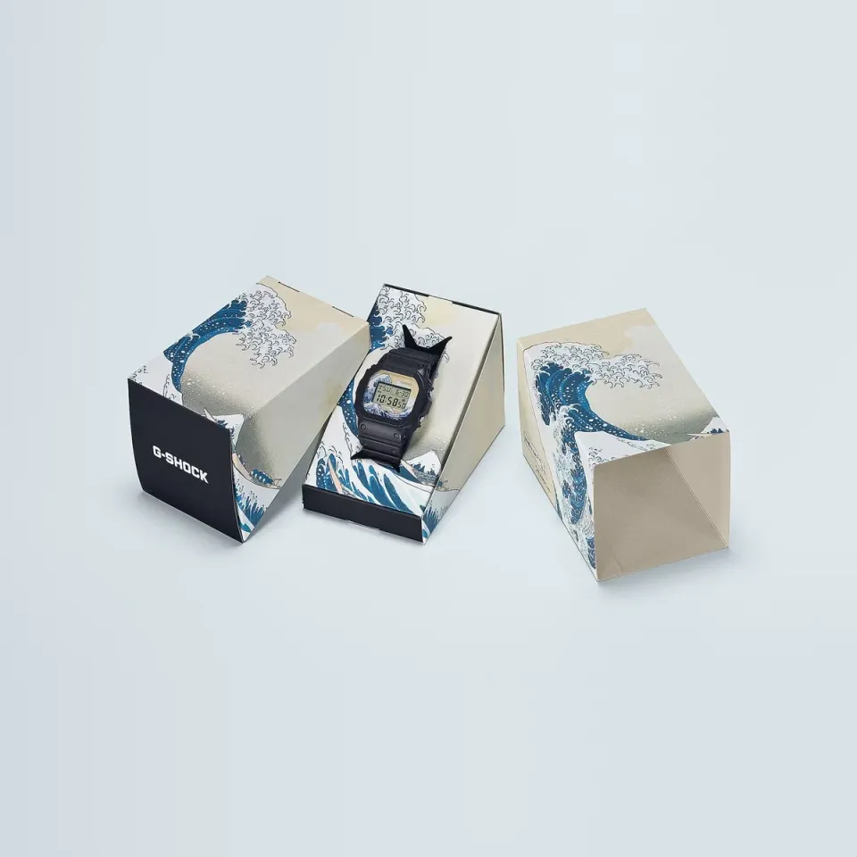 G-SHOCK выпустит часы с принтами гравюр Кацусики Хокусая