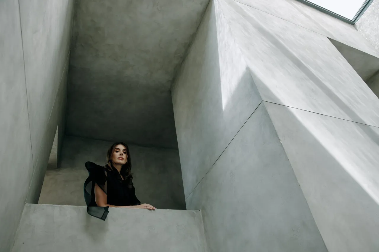 Топ из органзы Khaite