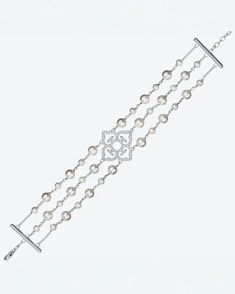Браслет «Классик с жемчугом гранд»