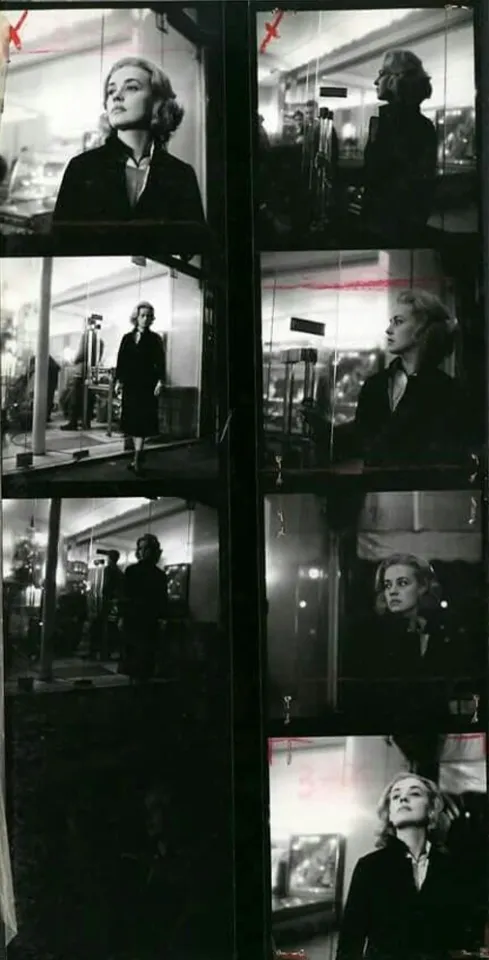 Жанна Моро в фильме «Лифт на эшафот», 1958