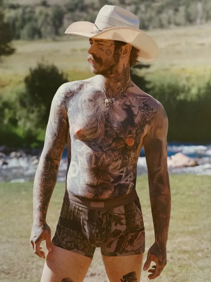 Post Malone – новый мужчина Skims