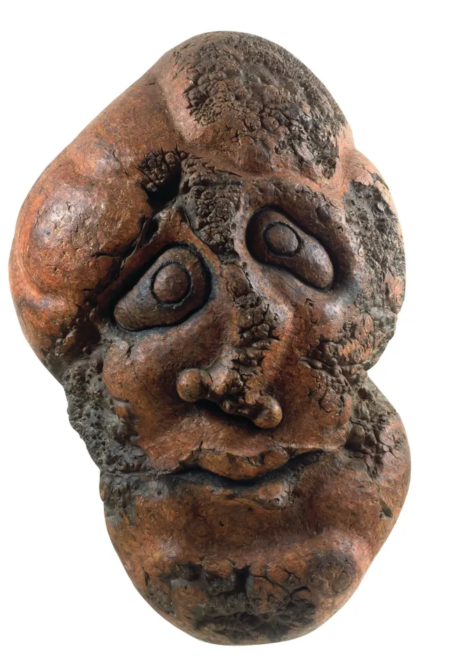 Сэрэнжаб Балдано, Безымянная из серии «Я и мои маски», 1991 год, Collection of Almaty Museum of Arts