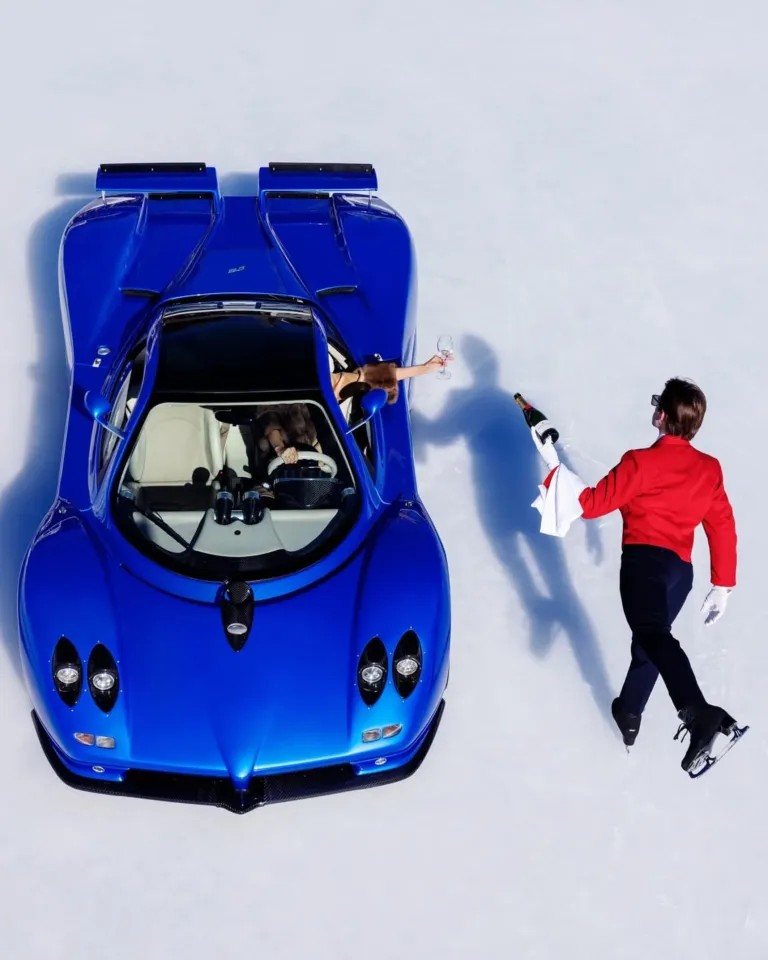 The I.C.E. St. Moritz: автомобильный праздник на льду замерзшего озера