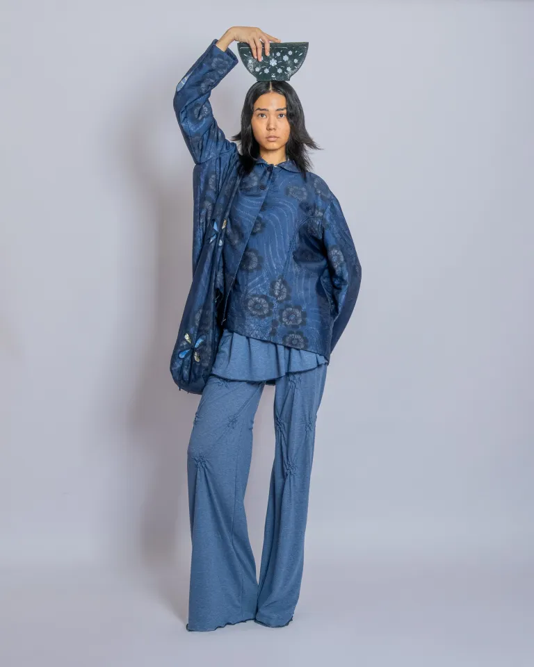 Автопортреты моделей и муз на показе J.KIM FW 2026