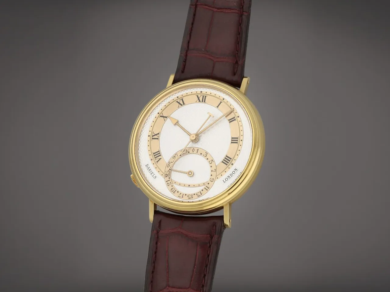 George Daniels Millennium, Limited Edition Yellow Gold, Circa 1999, 508,000 CHF