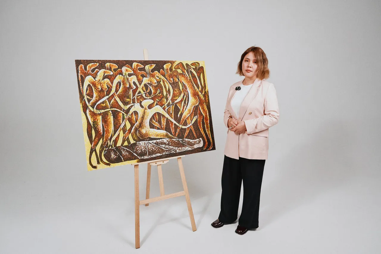 Artist Profile: Айгуль Хайдарова о работах Оразбека Есенбаева