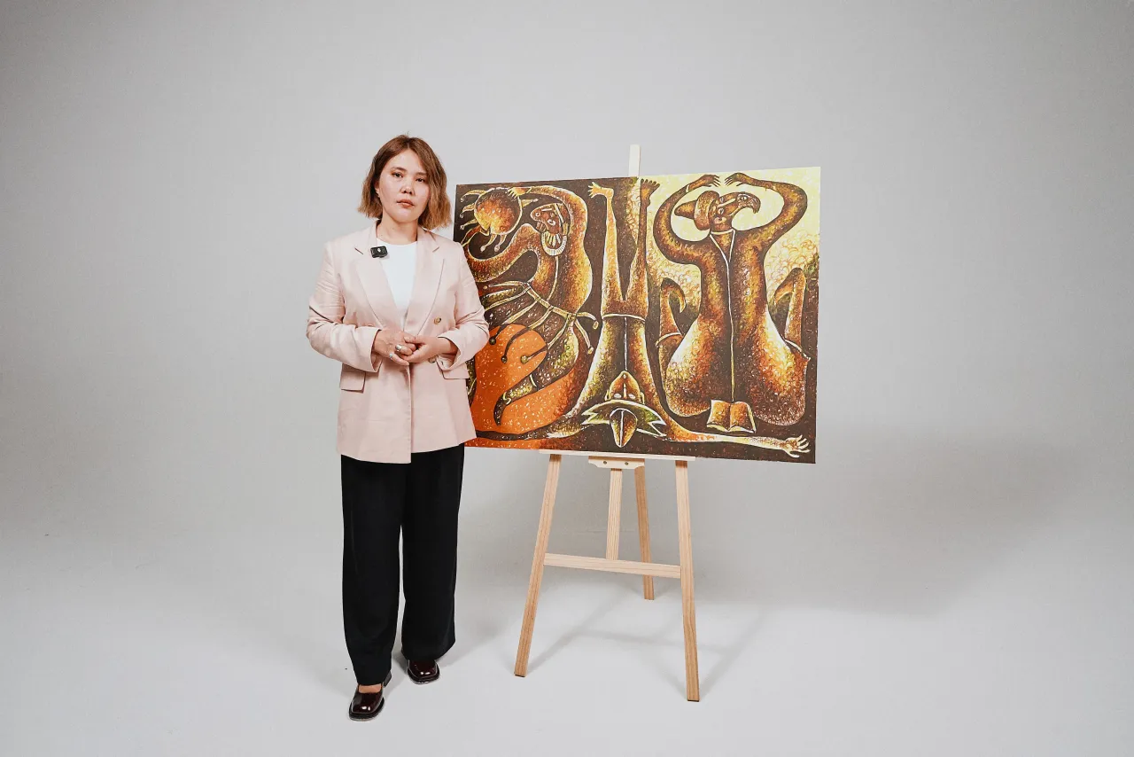 Artist Profile: Айгуль Хайдарова о работах Оразбека Есенбаева