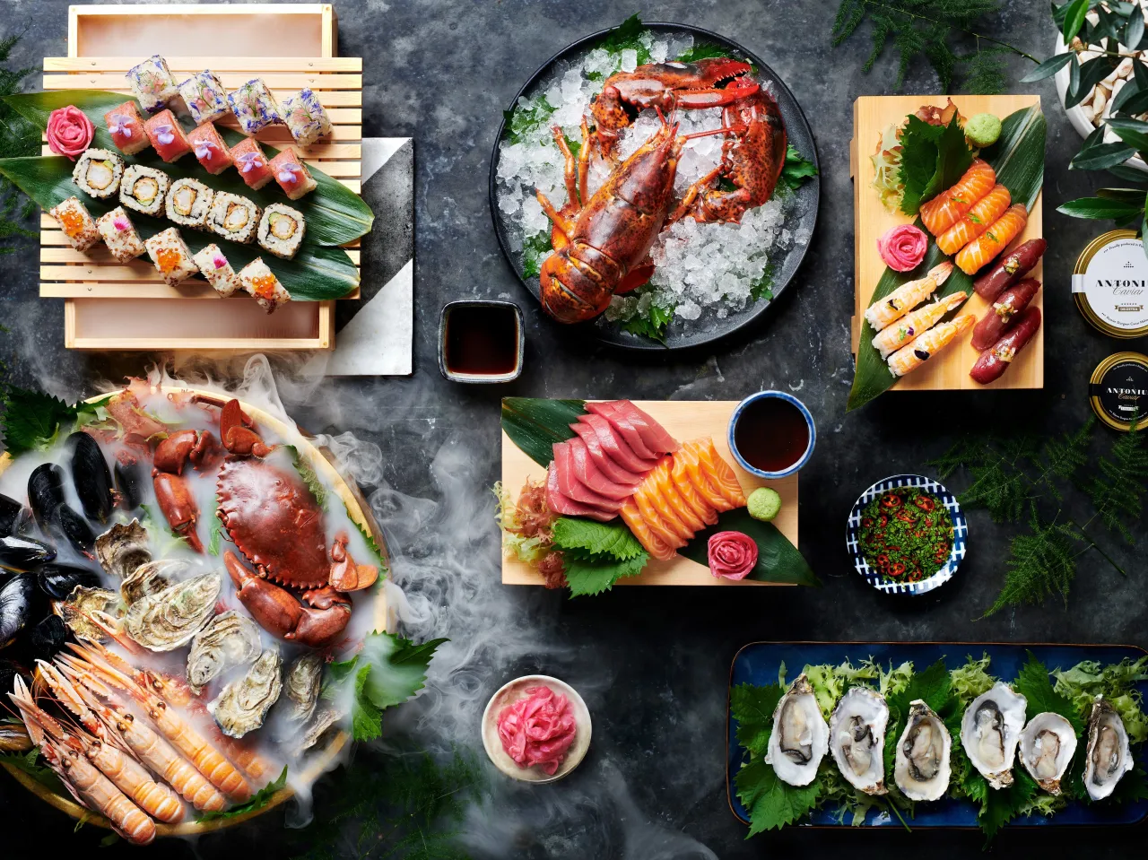 Еда на воде и бар в облаках: гастрономическое путешествие в Atlantis The Royal