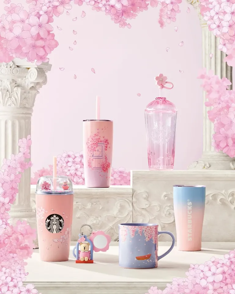 Серия, приуроченная к началу цветения | Instagram @starbuckskorea