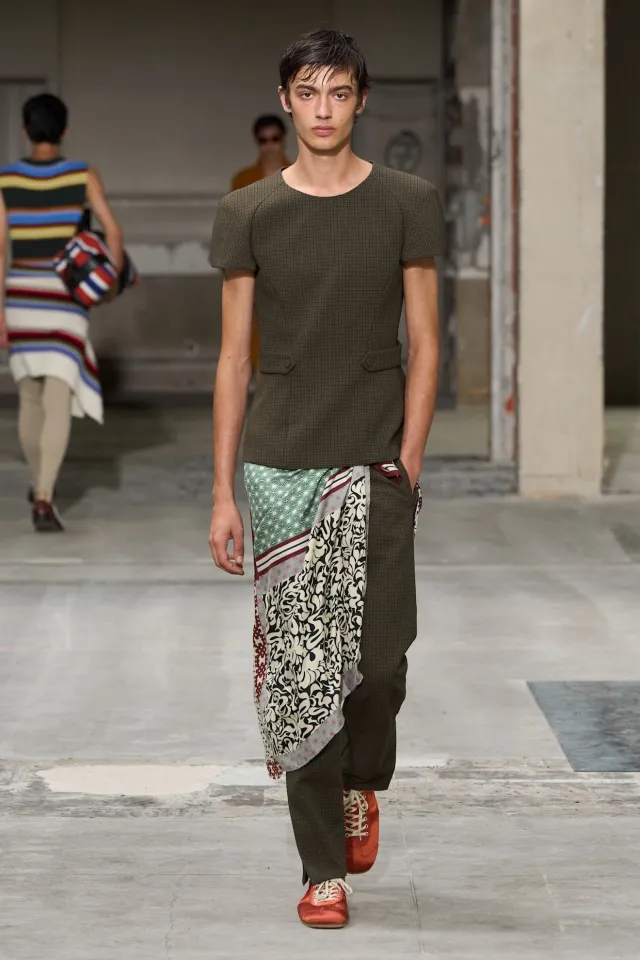 Идеальный день: мужская коллекция Dries Van Noten весна 2026