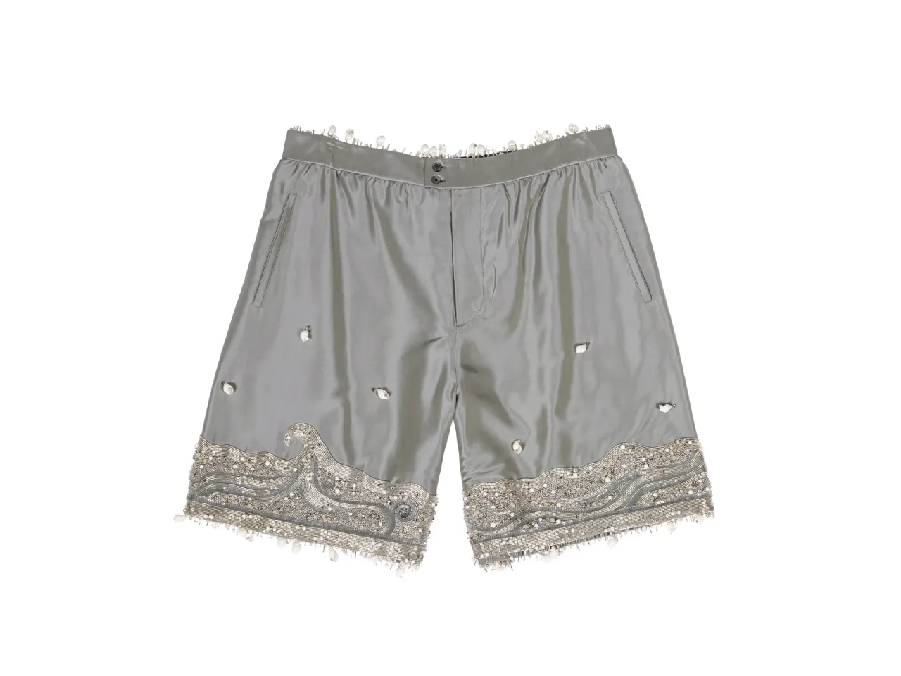 DIOR X ERL Embellished Shorts | joopiter.com
