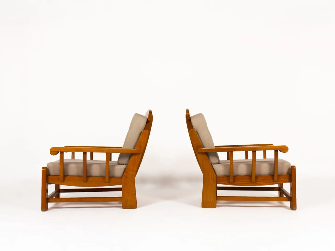 Maison Regain
Pair of Armchairs, 1980
