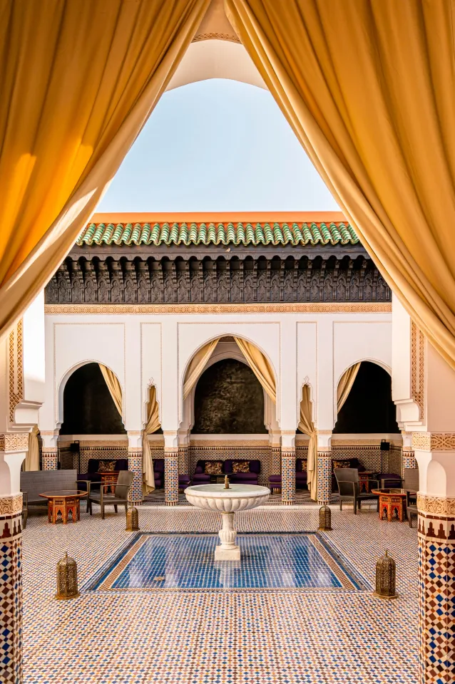 Реконструкцией отеля La Mamounia в Марракеше занимался французский дизайнер интерьеров и архитектор Жак Гарсия | Alamy