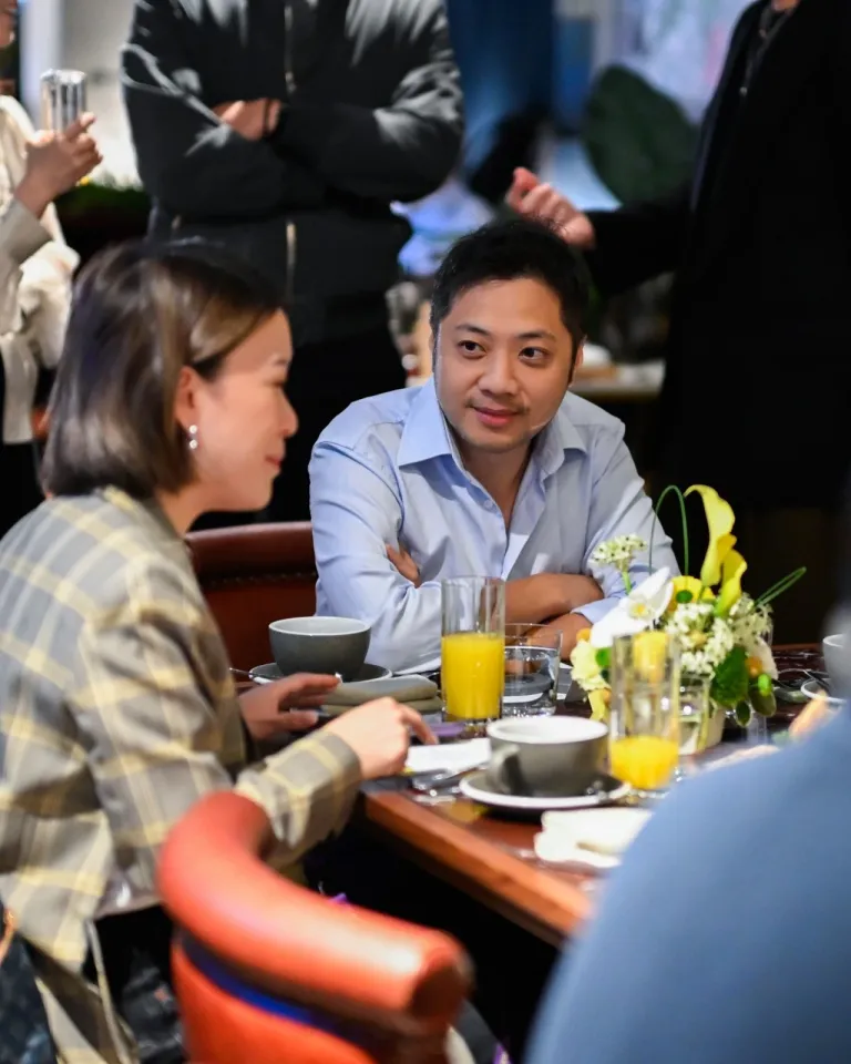 Джейсон Нган, основатель и генеральный директор Bindo, и Куини Ман, основатель и генеральный директор The Project Futurus | Tatler Hong Kong