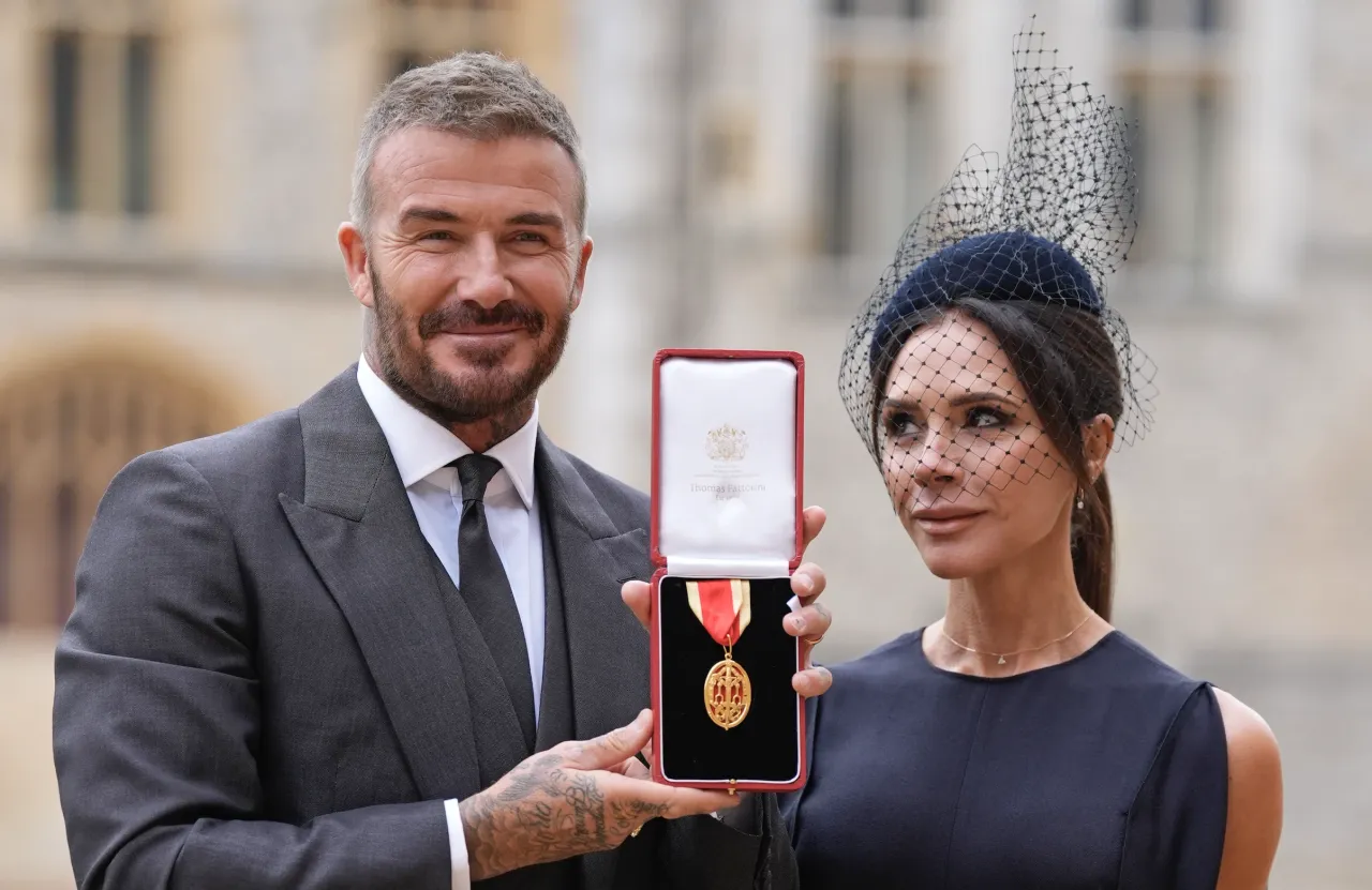 Дэвид Бекхэм рыцарь атанды