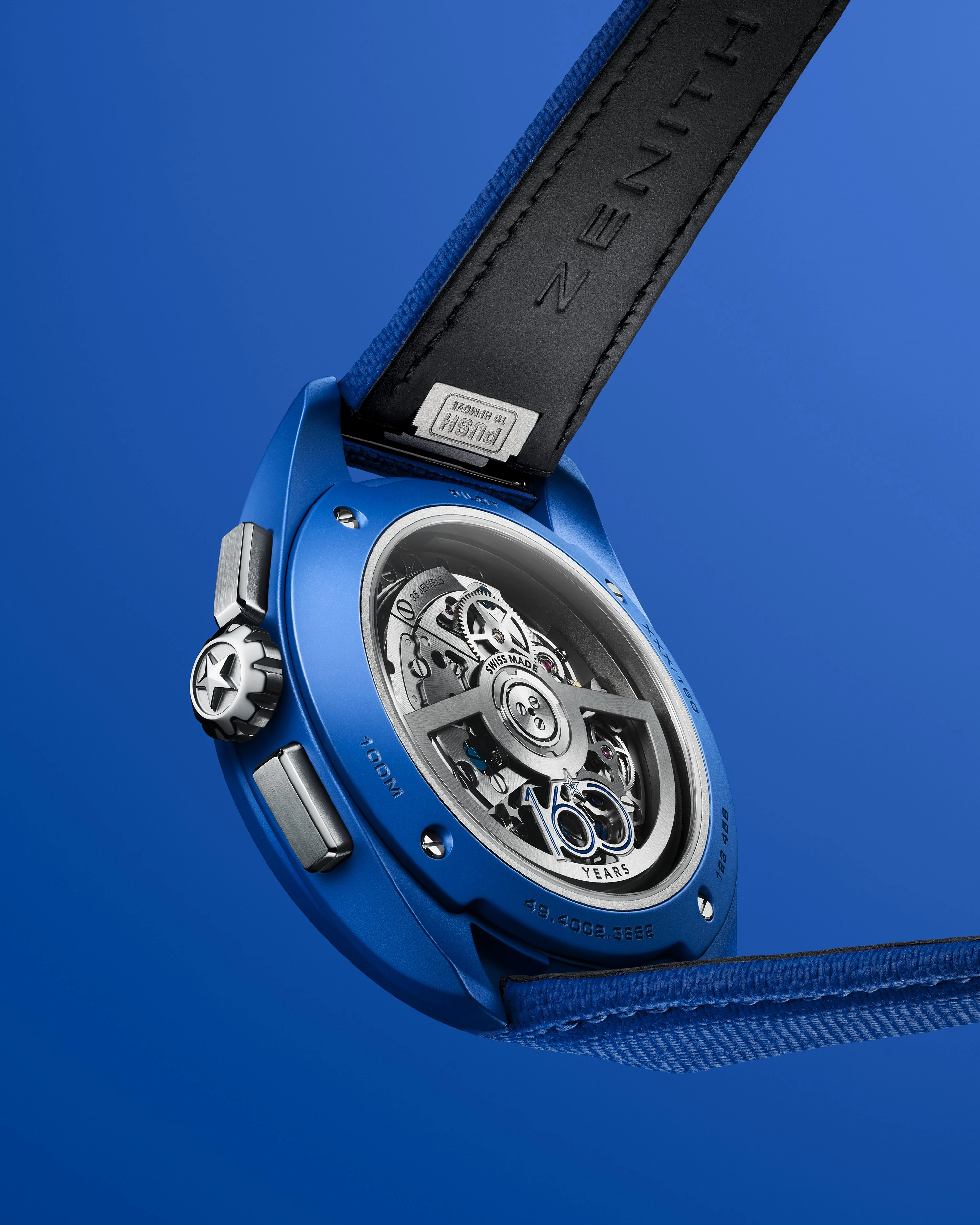 Бесконечное небо: Zenith отмечает 160-летие эксклюзивной синей коллекцией часов