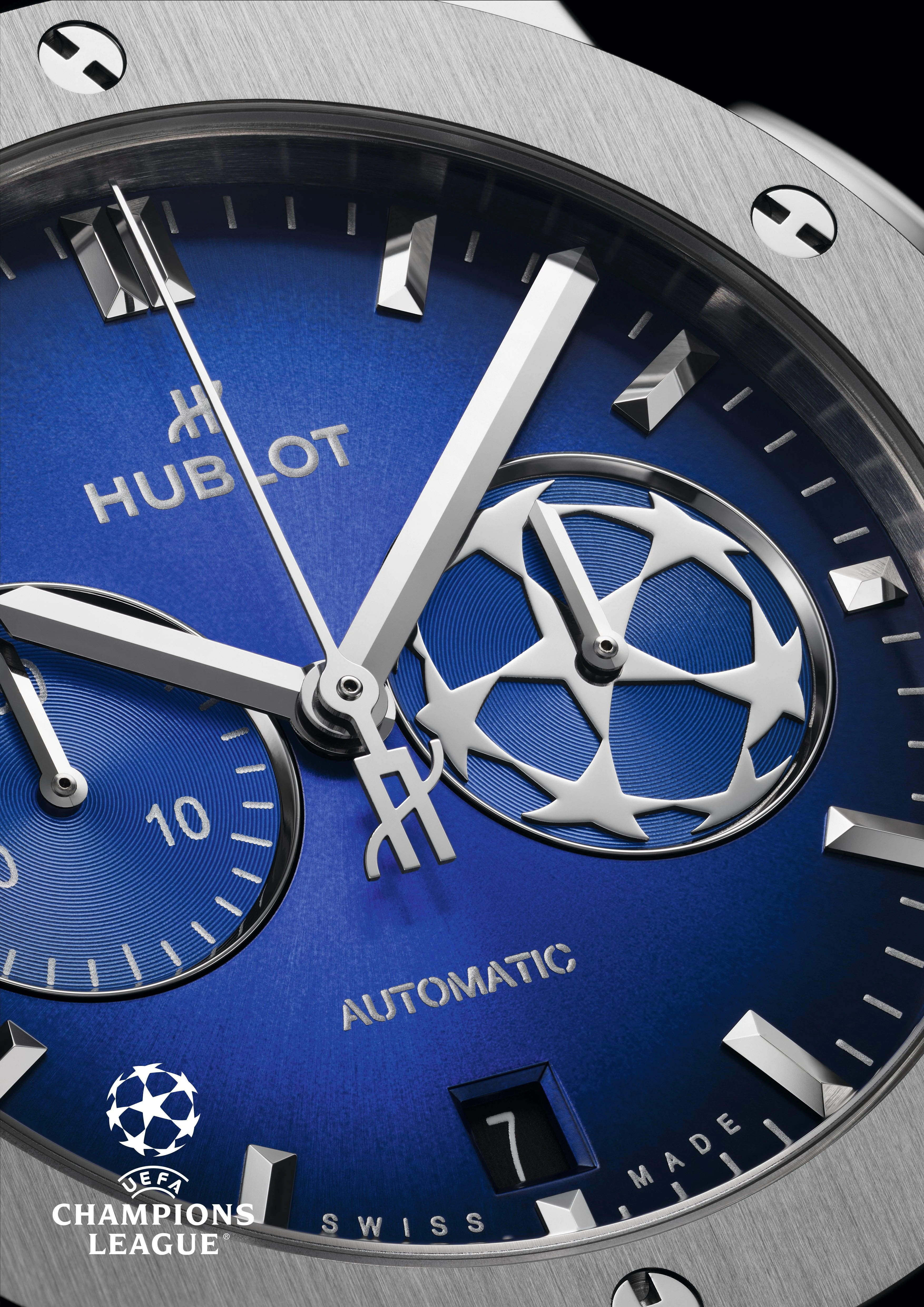 Килиан Мбаппе – лицо лимитированной серии Hublot Classic Fusion Chronograph UEFA Champions League Titanium