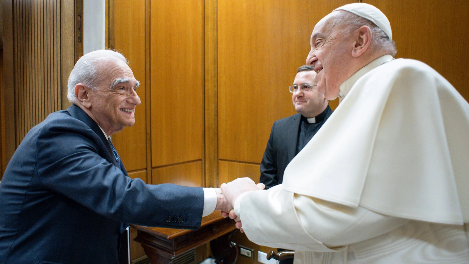 Папа Франциск и Мартин Скорсезе | Getty Images