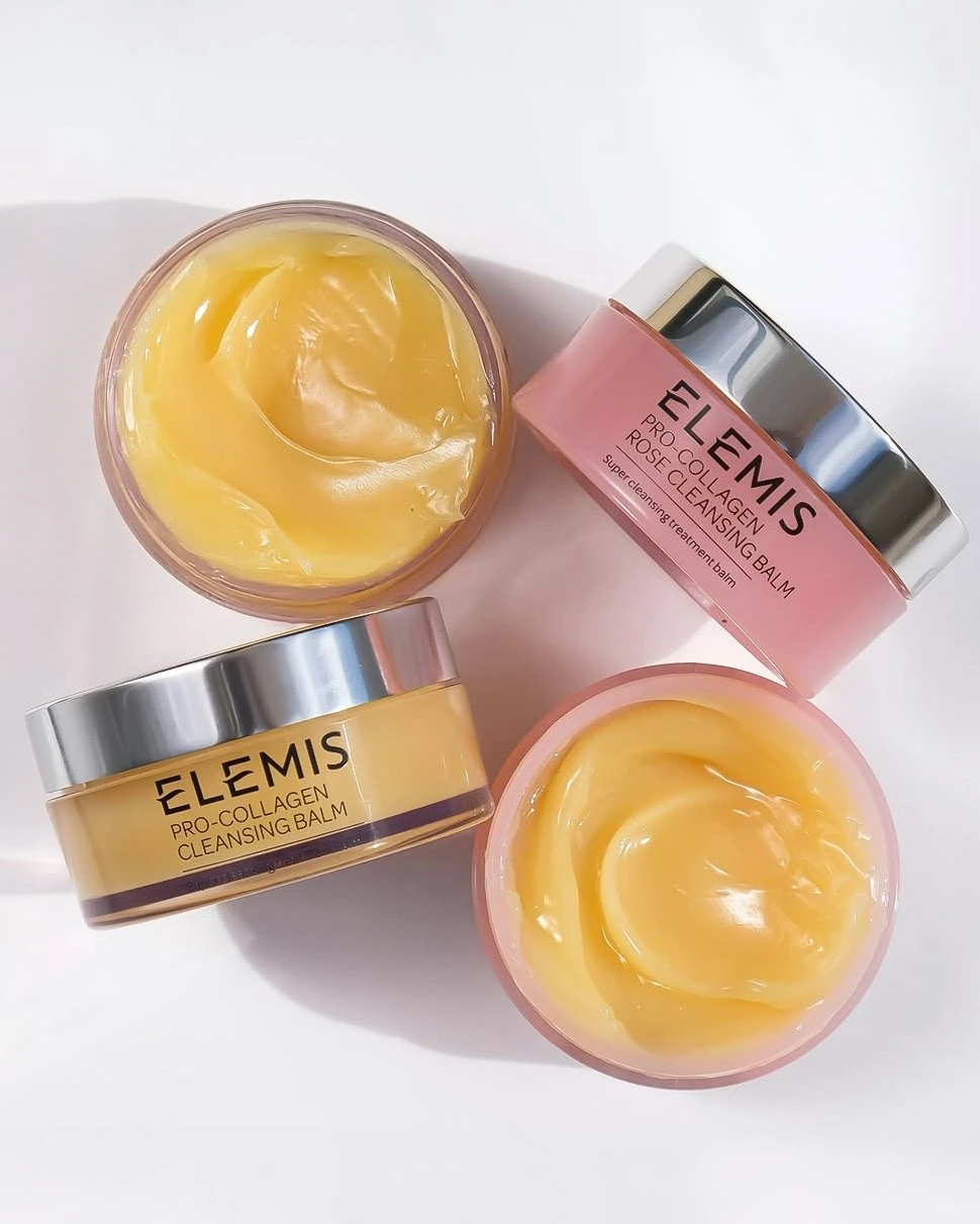 Бальзам для снятия макияжа Elemis Pro-Collagen Rose Cleansing Balm | Instagram @elemis