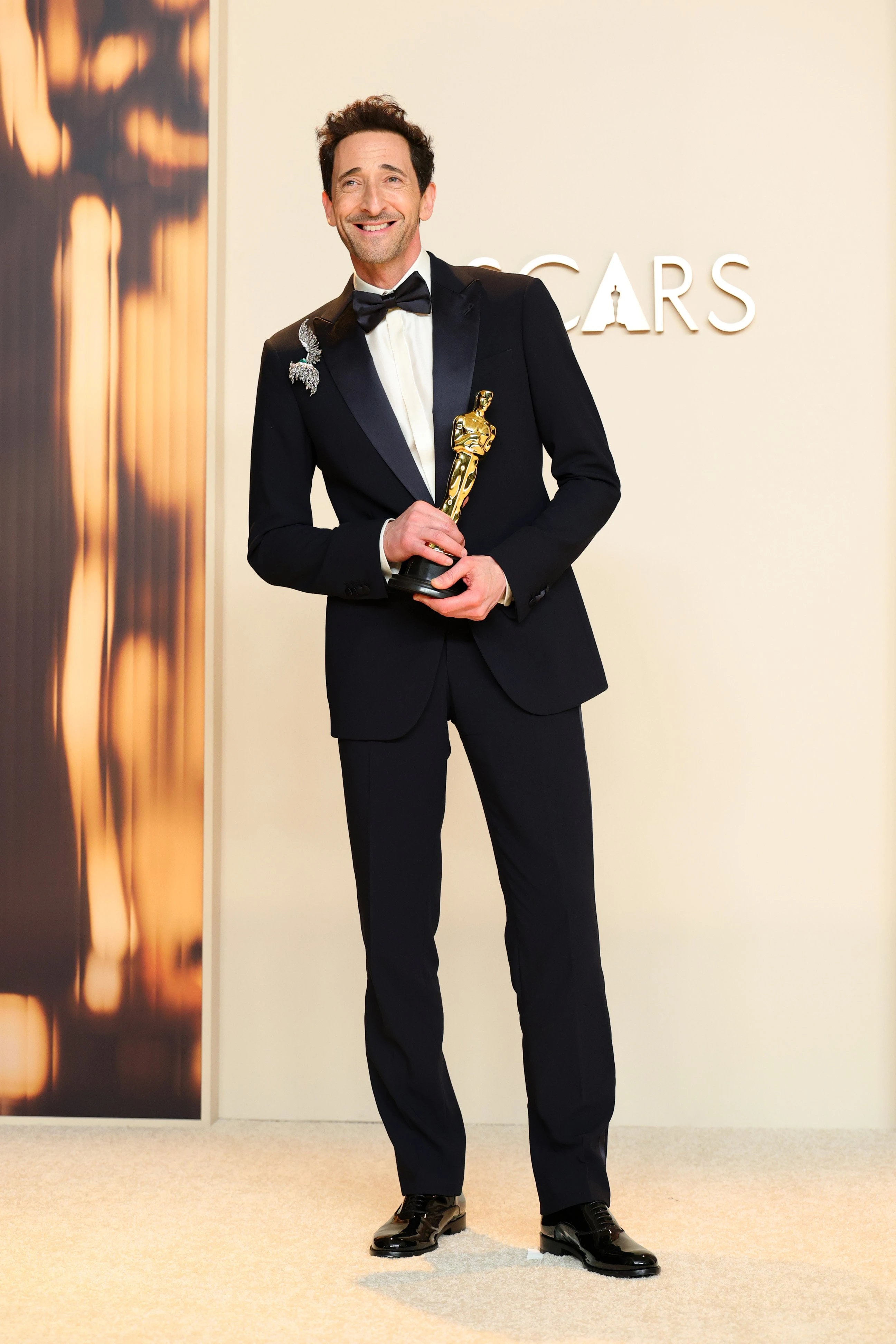 Эдриан Броуди, обладатель премии «Оскар» за лучшую мужскую роль в фильме «Бруталист» | Getty Images