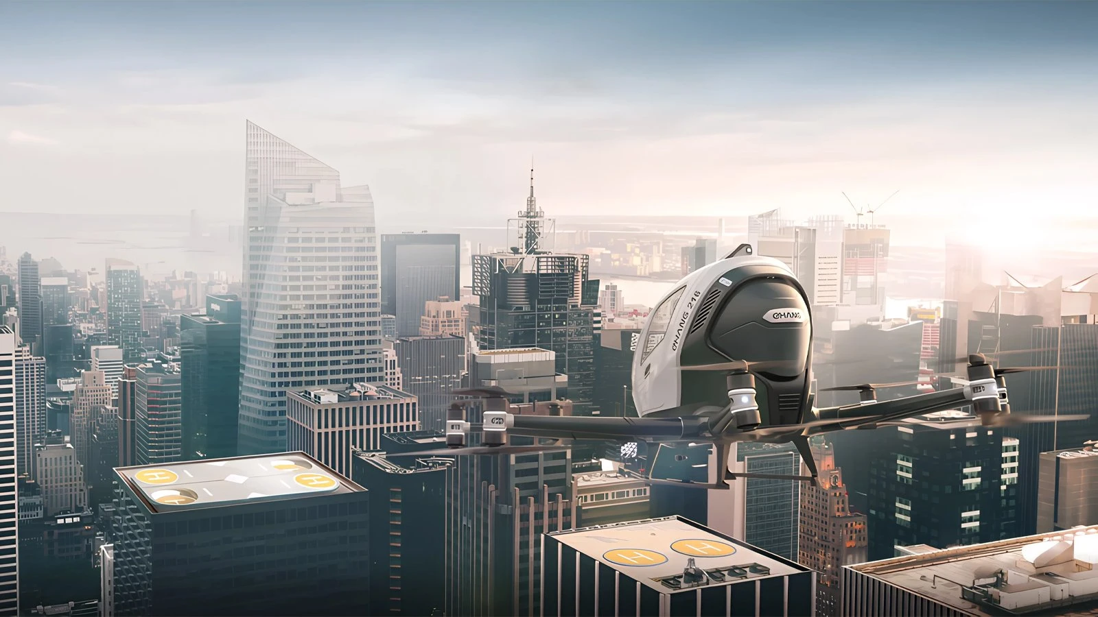 EHang холдингілері