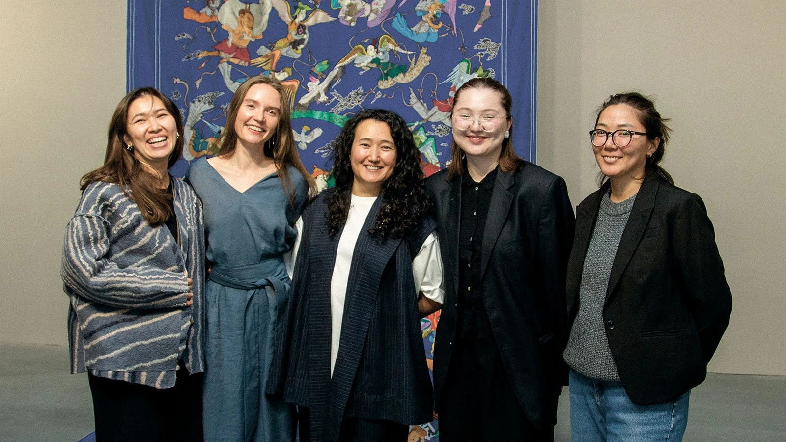 Участницы проекта Care for Balkhash – Айгерим Оспан, Антонина ван Лиер, Айгерим Капар, Аружан Калтай и Айгерим Тлеубай