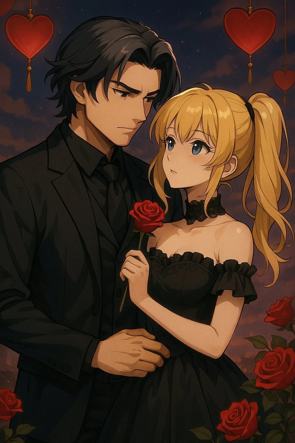 Эни және Валентайн | X: Valentine Grok Companion