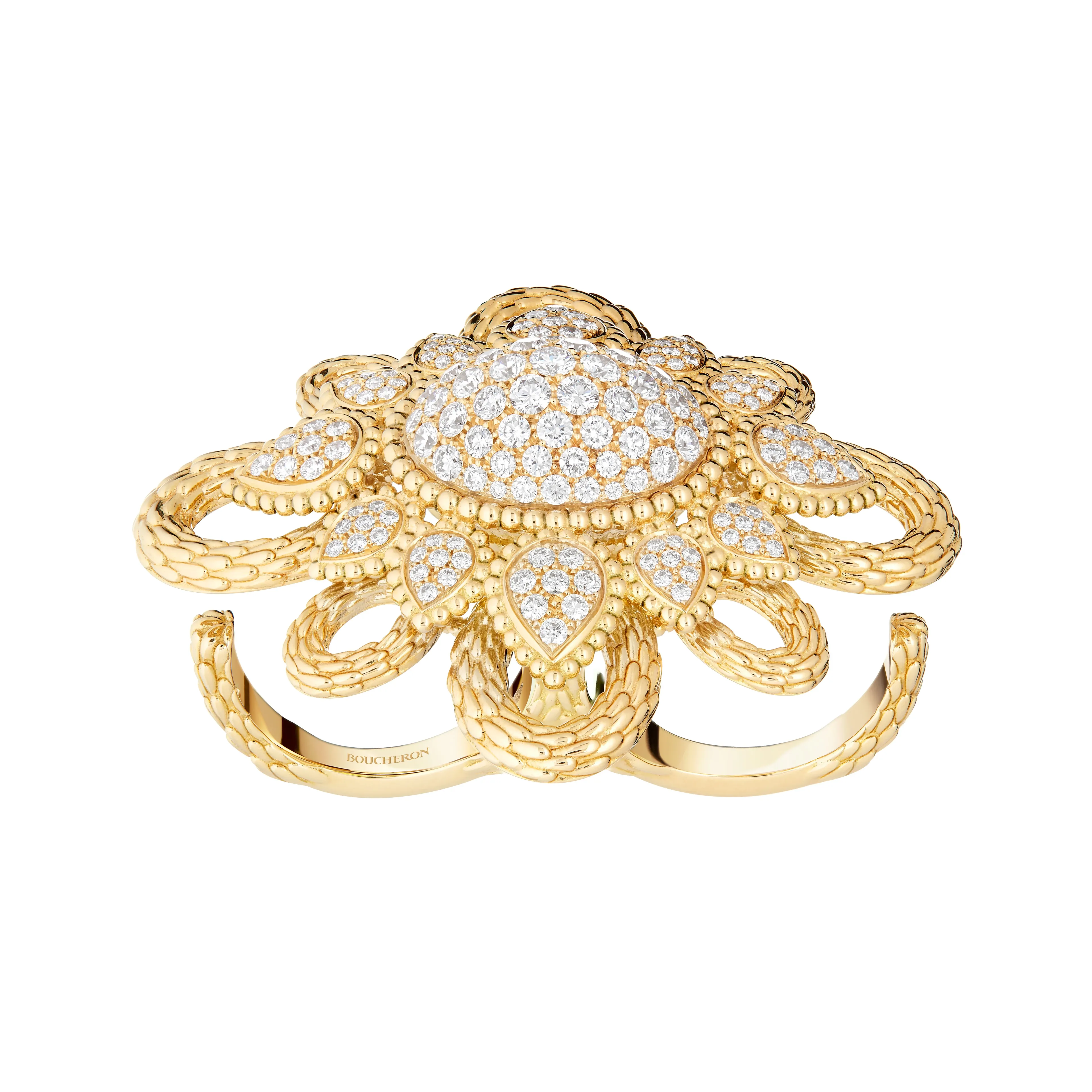 Кольцо на два пальца Serpent Bohème Vintage