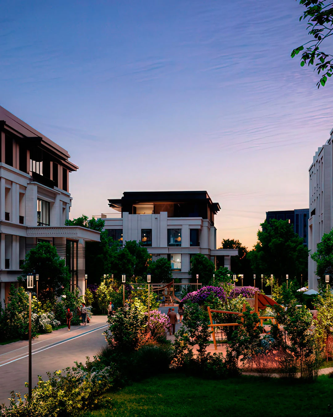 Камерные резиденции с собственными двориками задают тон приватности | Архив пресс-службы