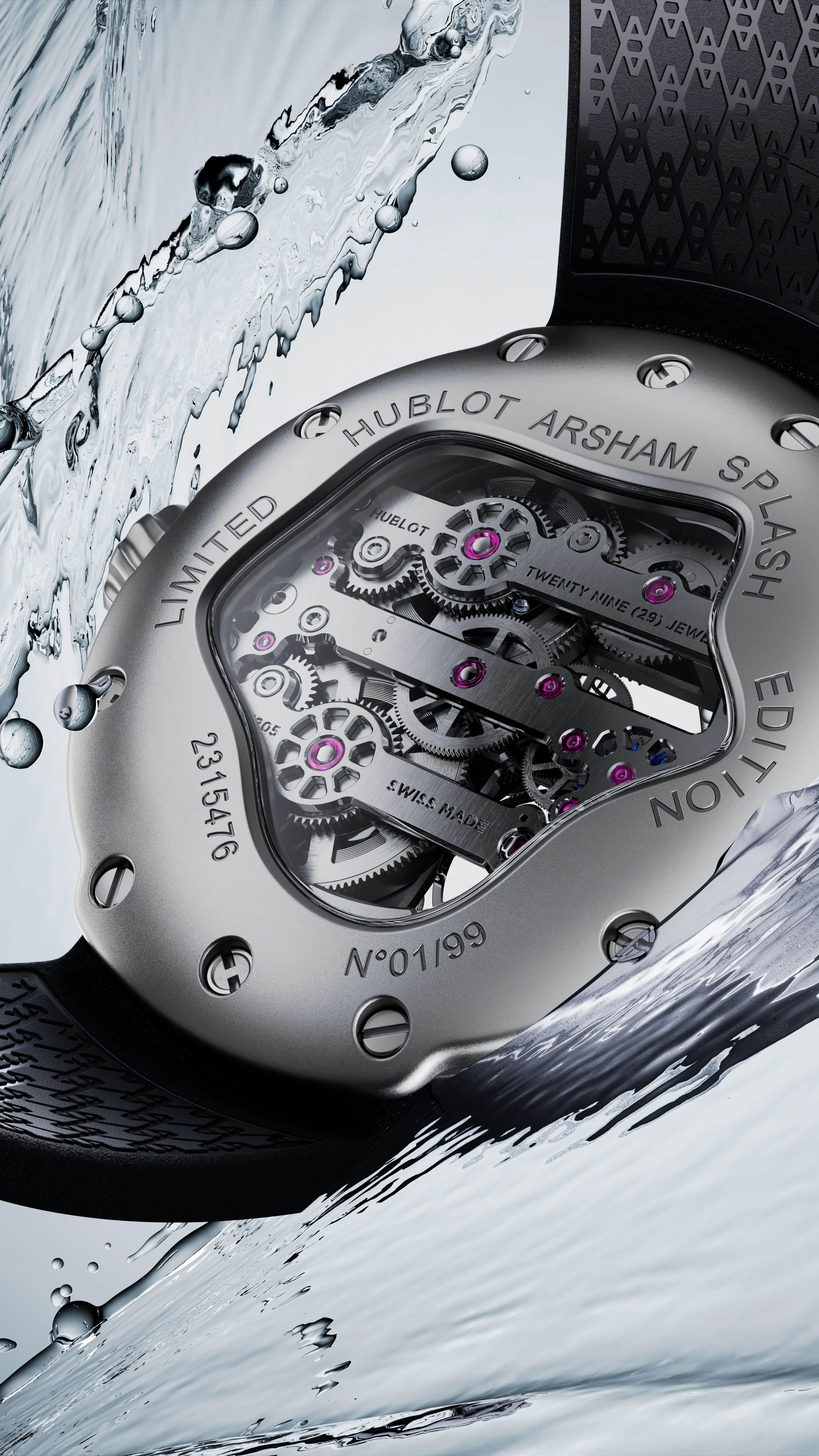 Коллаборация Hublot с художником Дэниелом Аршамом