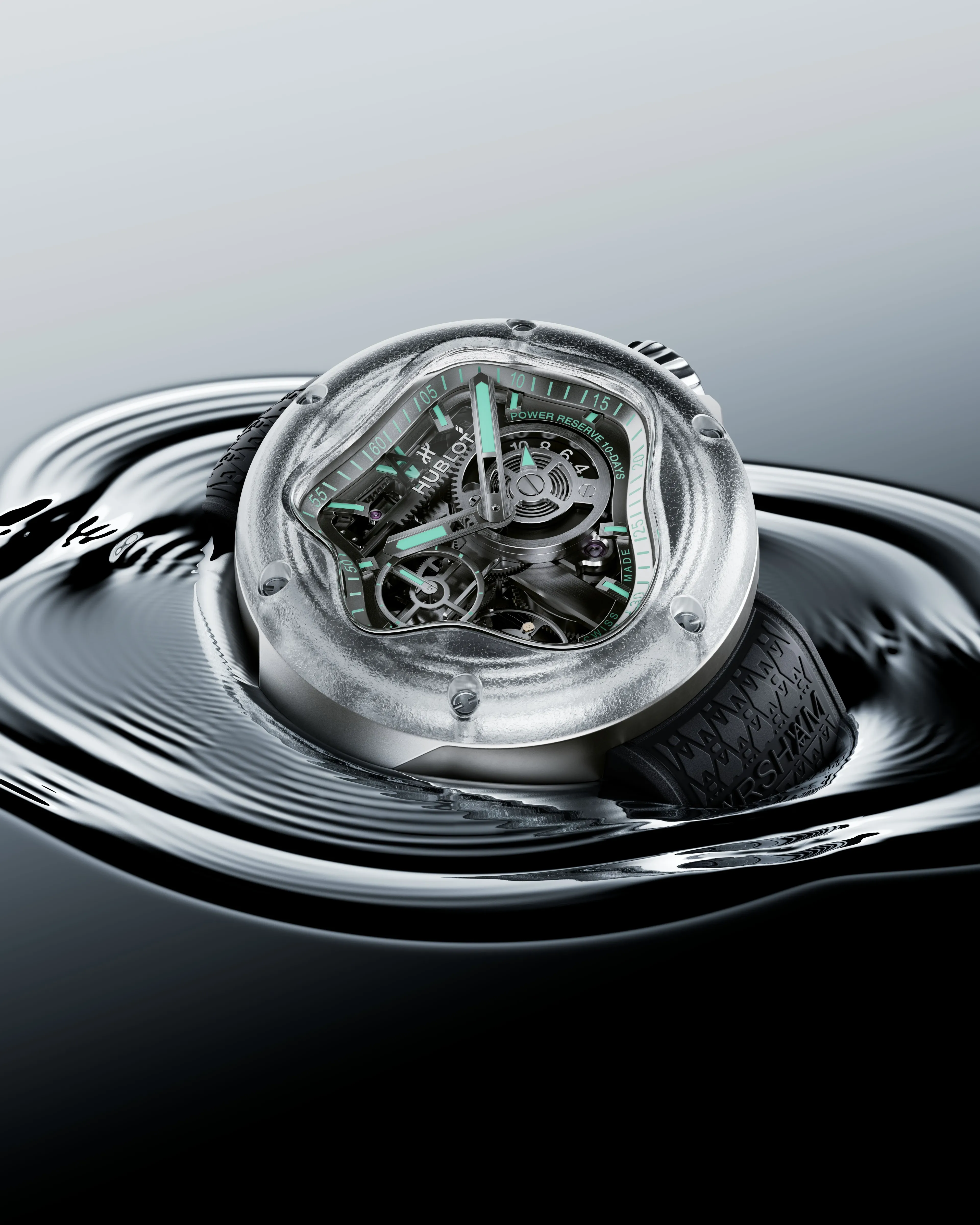 Коллаборация Hublot с художником Дэниелом Аршамом