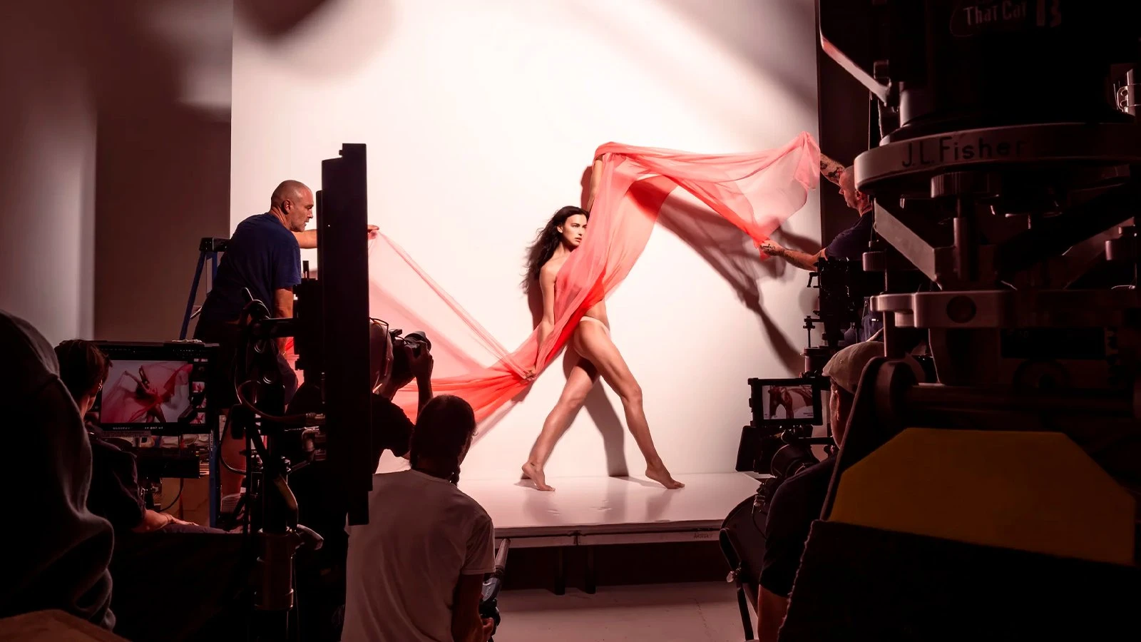 Pirelli күнтізбесінің түсірілімі