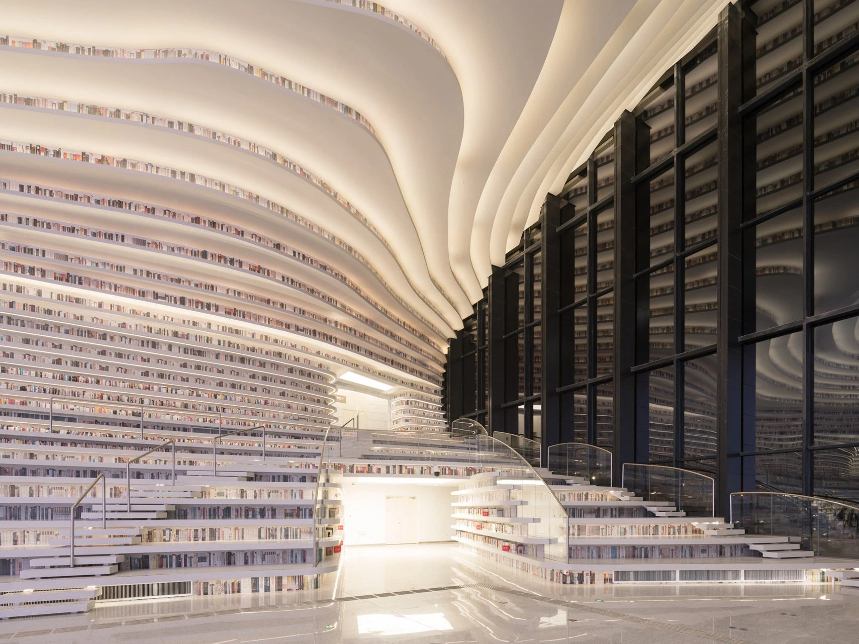 Әлемнің футуристік стильдегі кітапханаларына саяхат