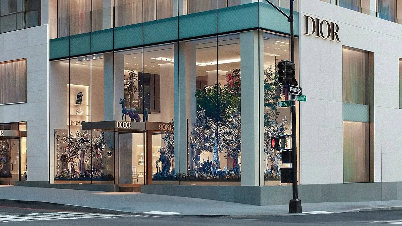 Жаңа House of Dior ғимаратының сырты