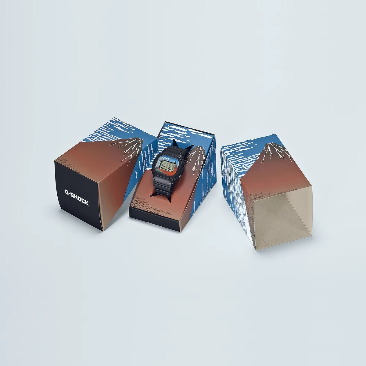 G-SHOCK Кацусики Хокусайдың гравюралары бар сағаттар шығарады