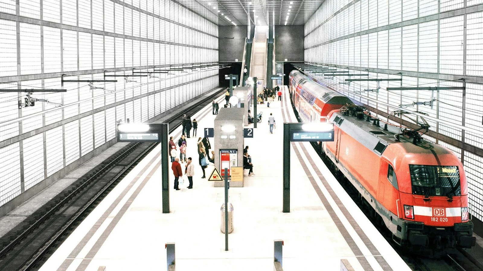 Лейпцигтегі теміржол станциясы I Unsplash