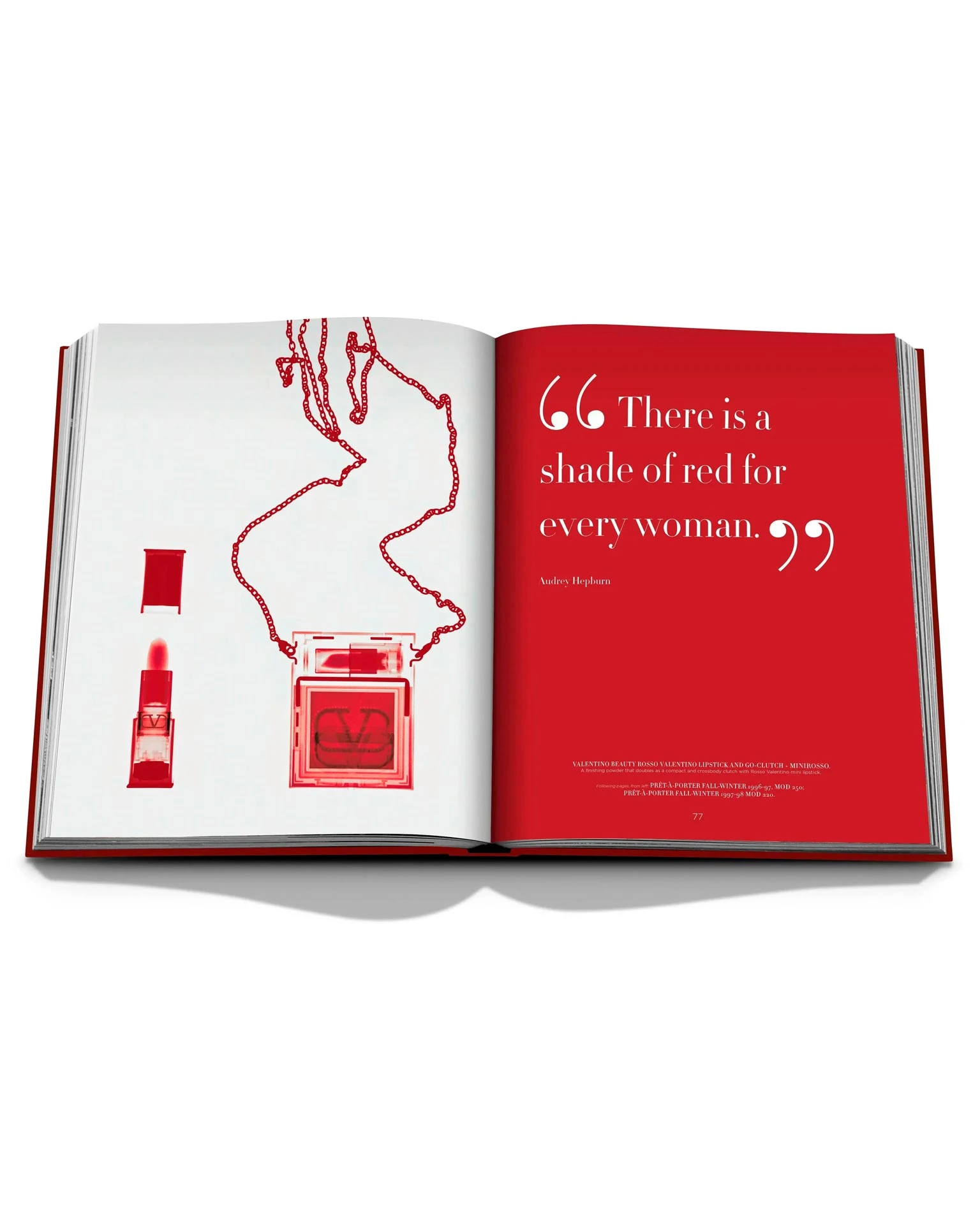 Книга Valentino Rosso | Официальный сайт Assouline